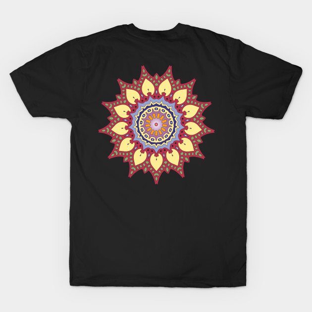 Trendy prehistoric Mandala art floral and Classical repeated pattern by Vector Pro